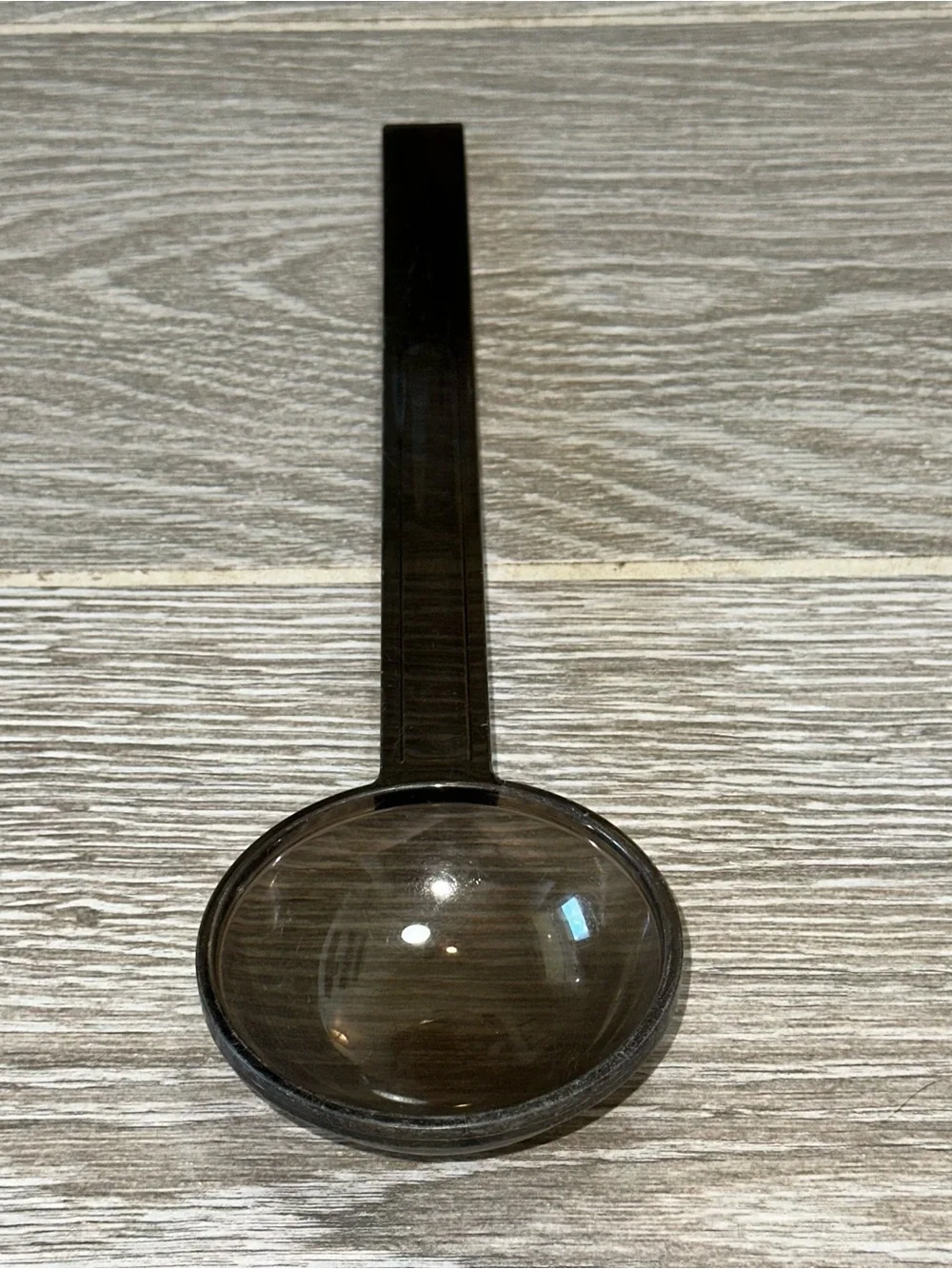 Dansk Designs Gunnar Cyren Smoke Brown Acrylic Serving Spoon Vintage 70s MCM